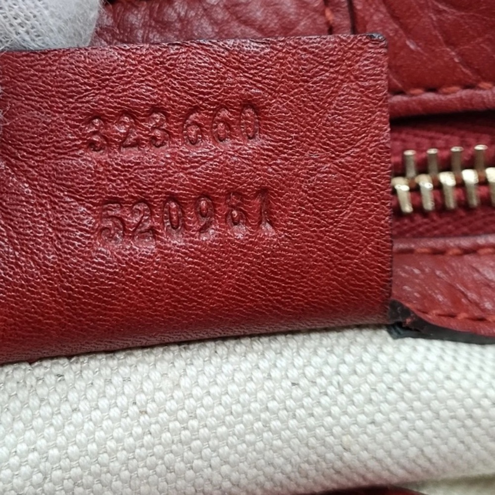 Gucci Logo Bamboo Top Handle 2-way  Tote - Picture 9 of 9